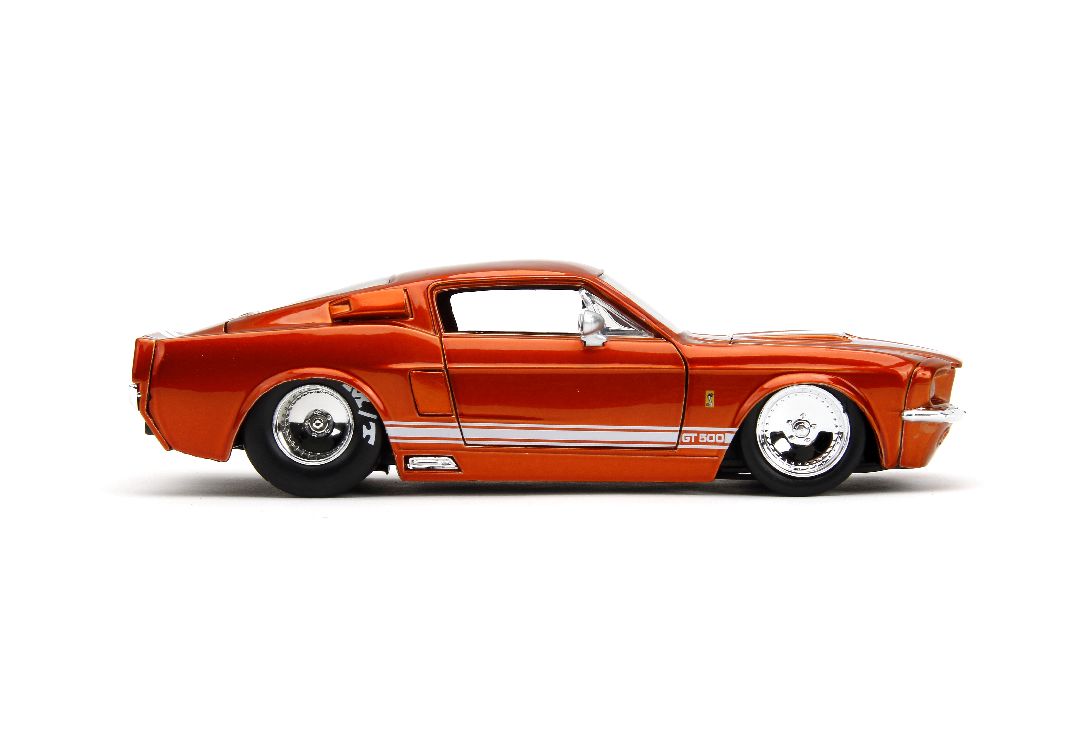 Jada 1/24 "BIGTIME Muscle" 1967 Shelby GT500 - Candy Orange - Click Image to Close