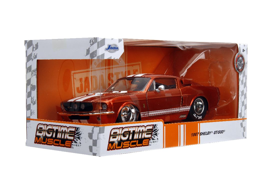 Jada 1/24 "BIGTIME Muscle" 1967 Shelby GT500 - Candy Orange