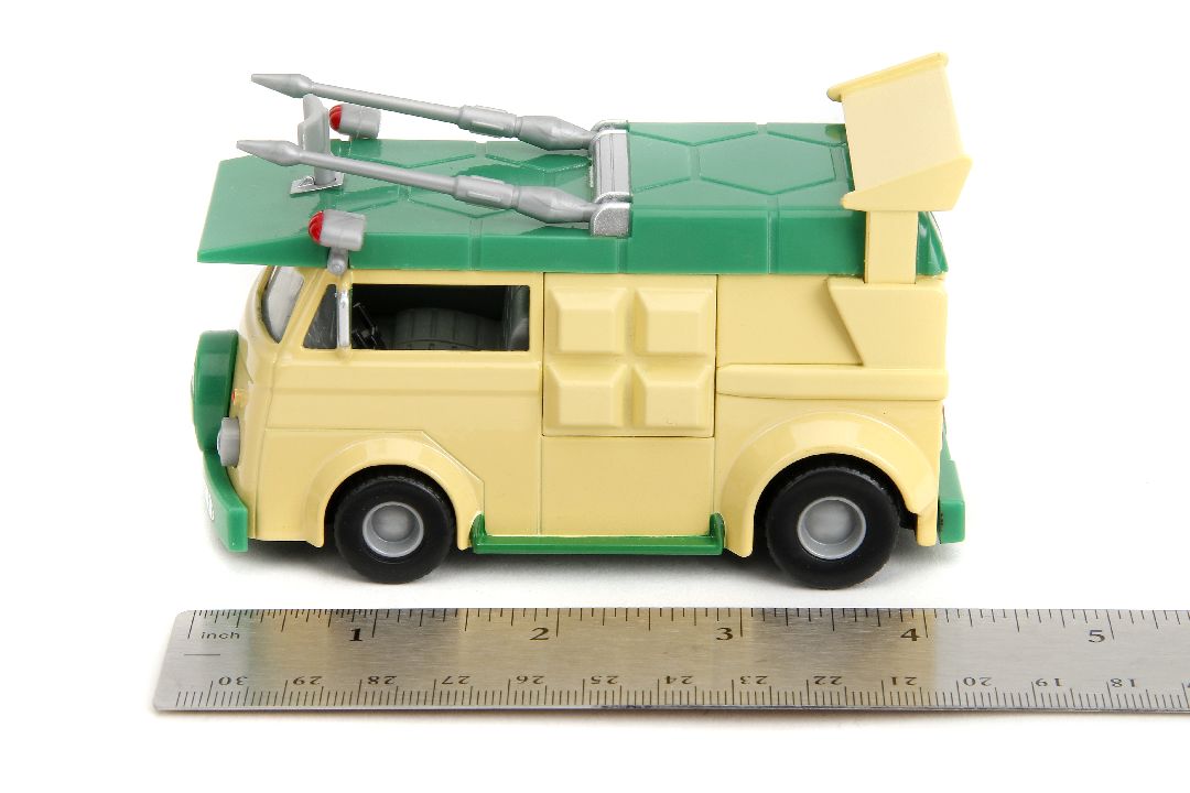 Jada 1/32 "Hollywood Rides" - TMNT Party Wagon - Click Image to Close