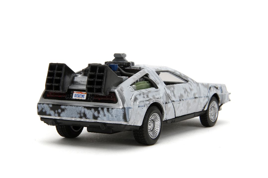 Jada 1/32 "Hollywood Rides"Back To The Future Time Machine Frost - Click Image to Close