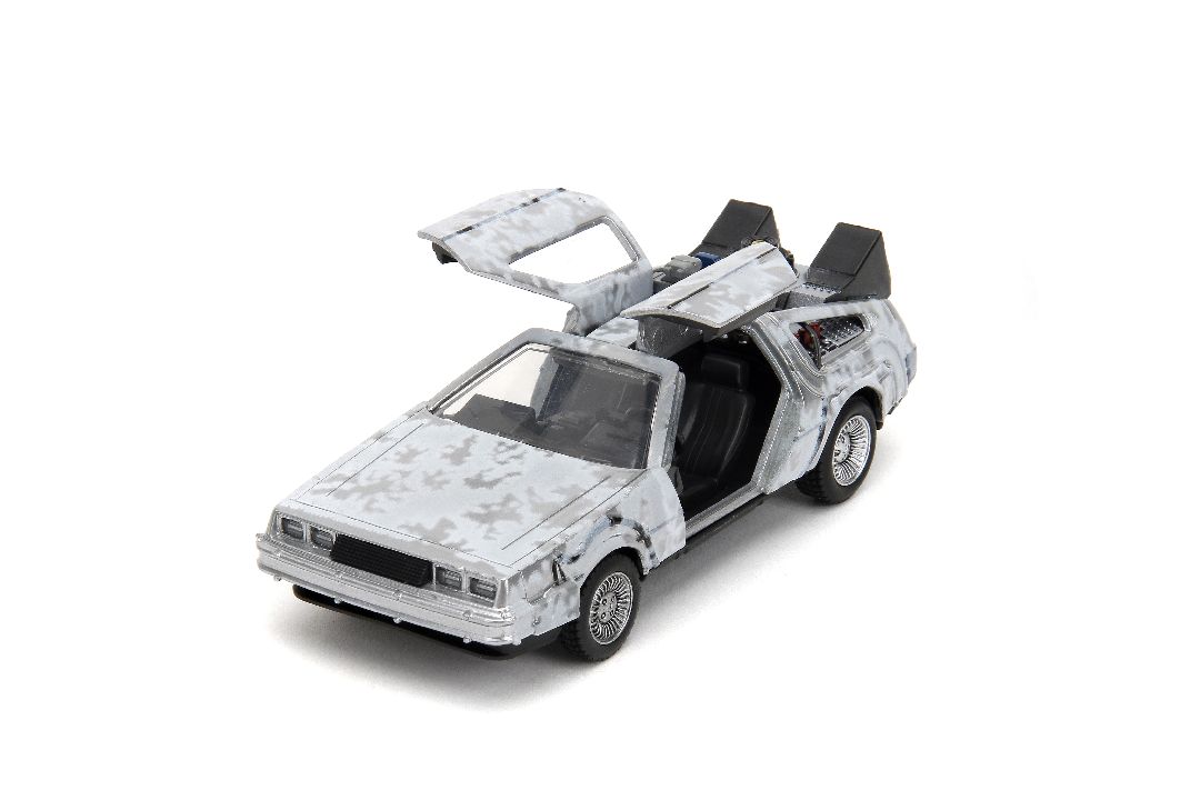 Jada 1/32 "Hollywood Rides"Back To The Future Time Machine Frost
