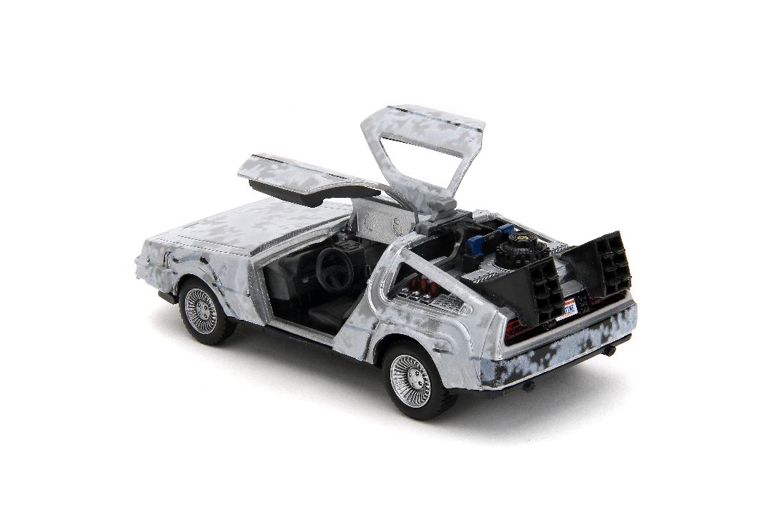 Jada 1/32 "Hollywood Rides"Back To The Future Time Machine Frost - Click Image to Close