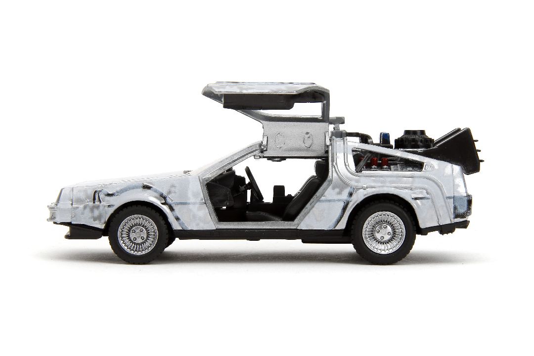 Jada 1/32 "Hollywood Rides"Back To The Future Time Machine Frost