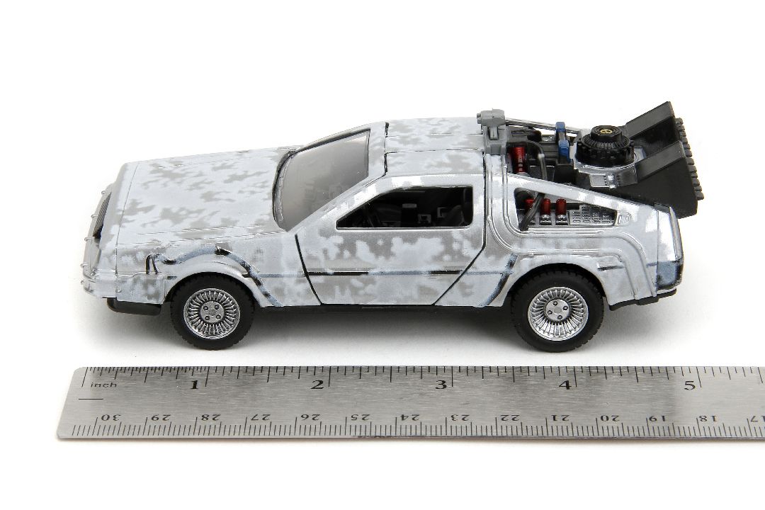 Jada 1/32 "Hollywood Rides"Back To The Future Time Machine Frost