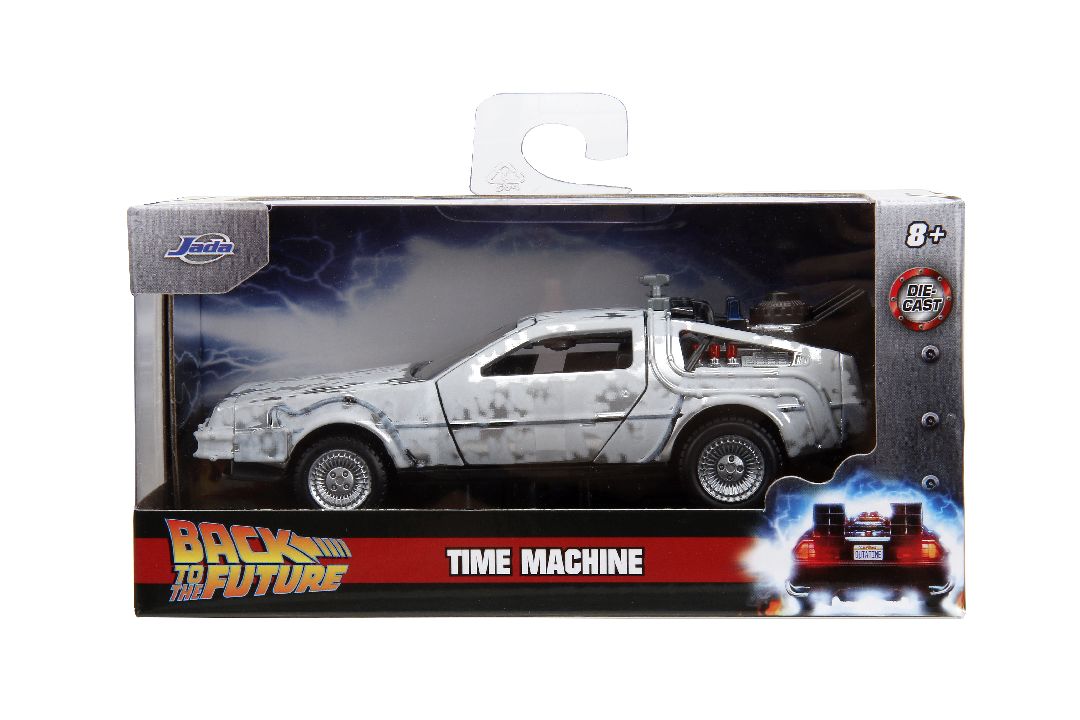 Jada 1/32 "Hollywood Rides"Back To The Future Time Machine Frost