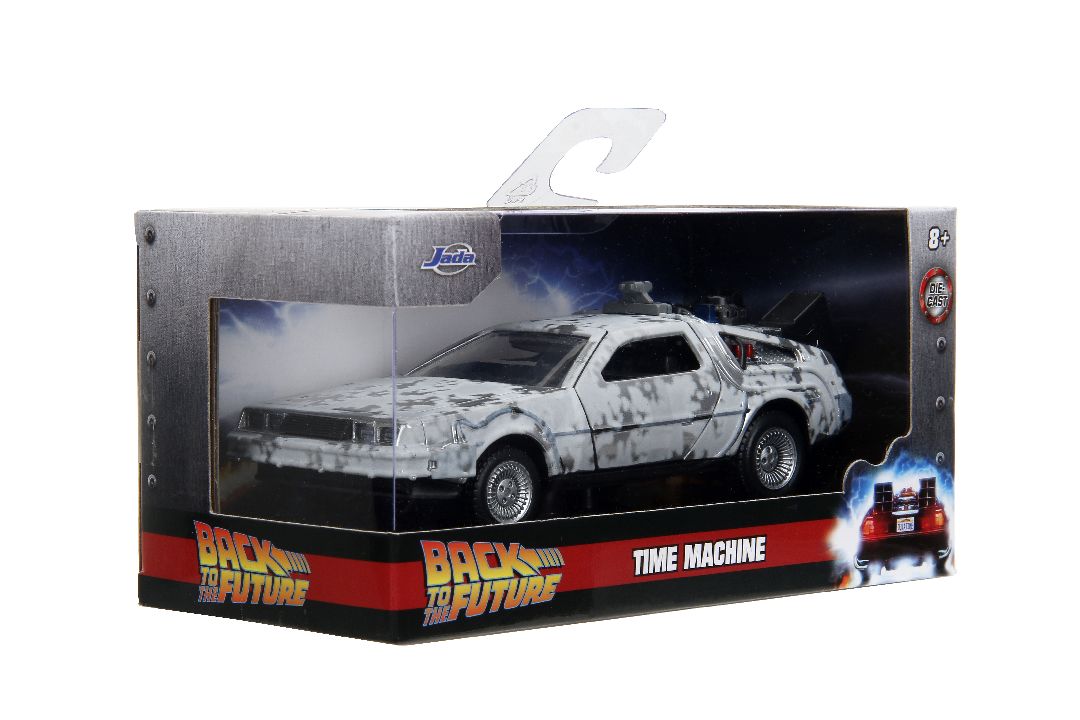 Jada 1/32 "Hollywood Rides"Back To The Future Time Machine Frost - Click Image to Close