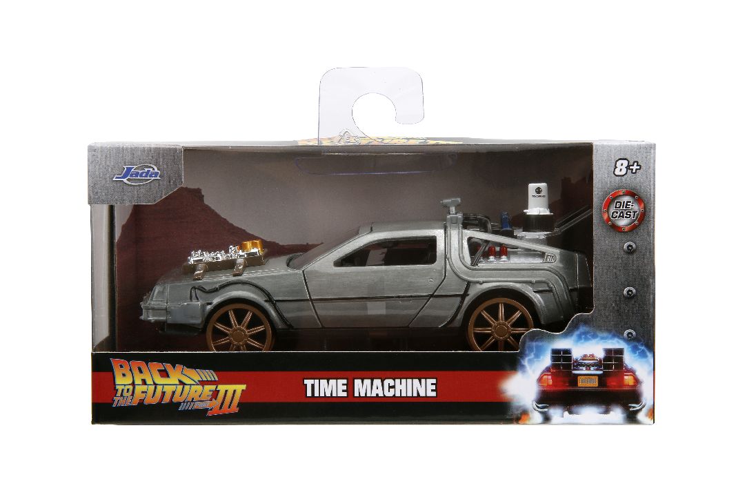 Jada 1/32 Back To The Future III - Time Machine (Train Wheel) - Click Image to Close