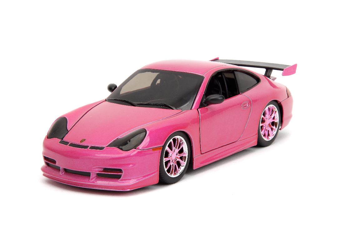 Jada 1/24 "Pink Slips" Porshce 911 GT3 RS - Hot Candy Pink - Click Image to Close
