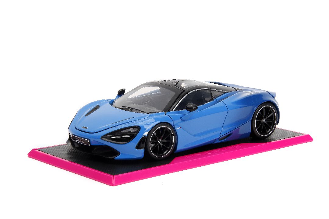 Jada 1/24 "Pink Slips" Mclaren 720S - Light/Dark Blue Gradient - Click Image to Close