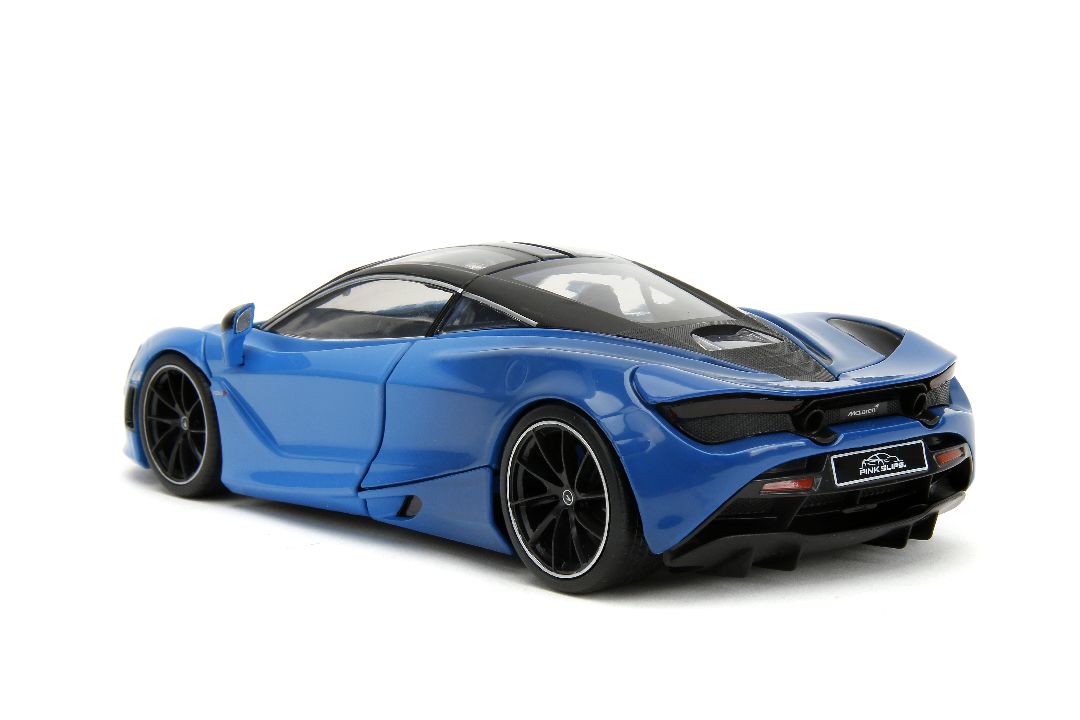 Jada 1/24 "Pink Slips" Mclaren 720S - Light/Dark Blue Gradient - Click Image to Close