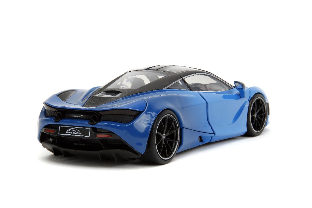 Jada 1/24 "Pink Slips" Mclaren 720S - Light/Dark Blue Gradient - Click Image to Close