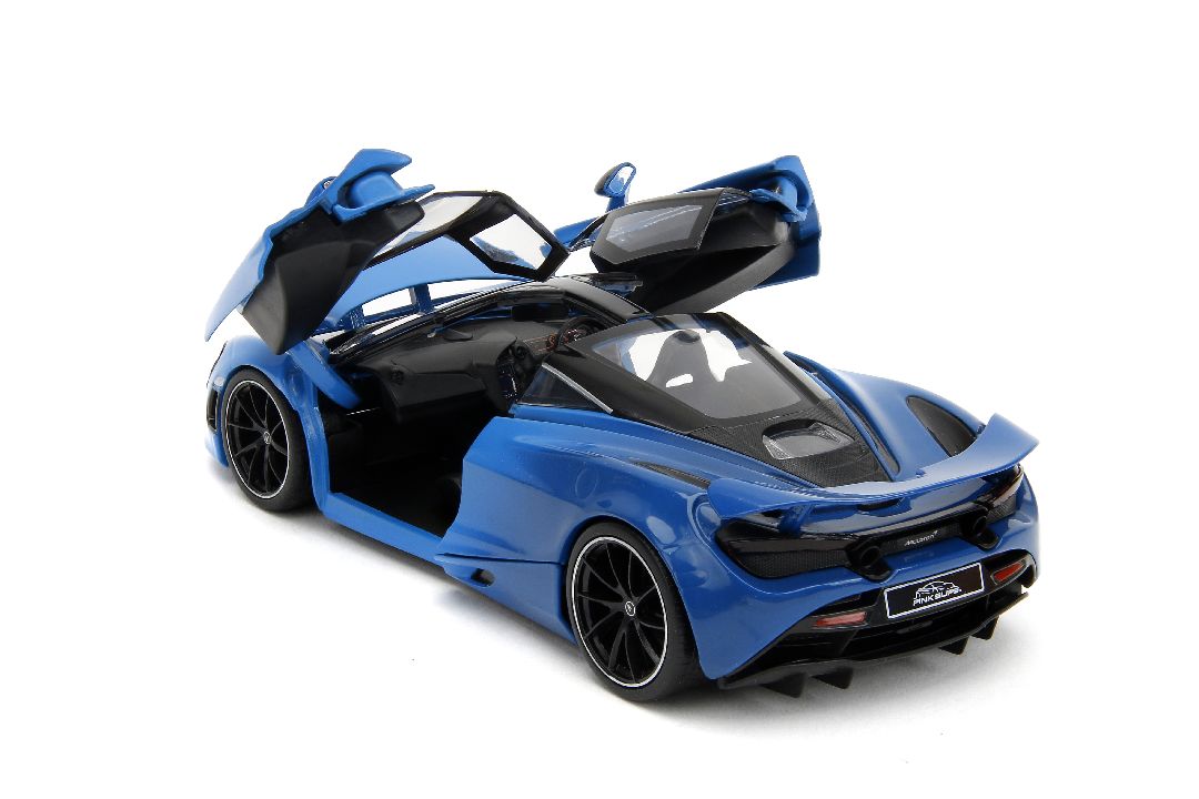 Jada 1/24 "Pink Slips" Mclaren 720S - Light/Dark Blue Gradient - Click Image to Close