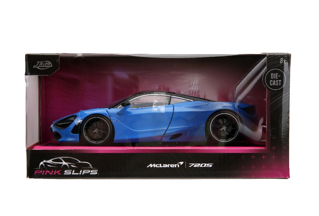 Jada 1/24 "Pink Slips" Mclaren 720S - Light/Dark Blue Gradient - Click Image to Close