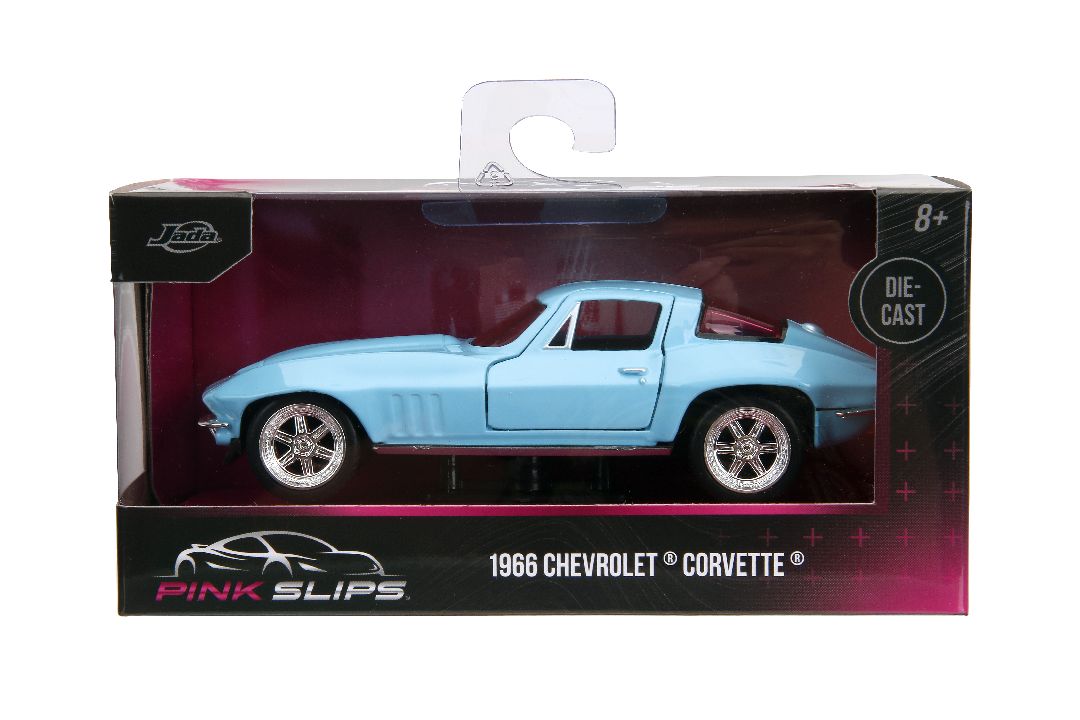 Jada 1/32 "Pink Slips" - 1966 Chevy Corvette - Click Image to Close