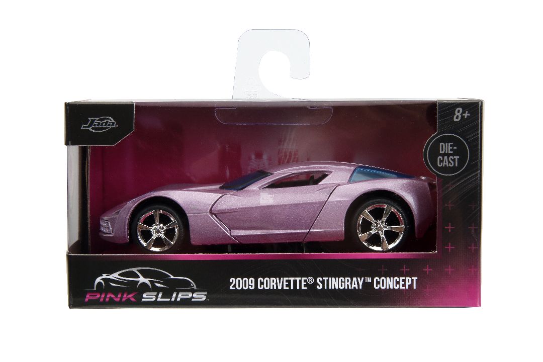 Jada 1/32 "Pink Slips" - 2009 Chevy Corvette Stingray - Click Image to Close