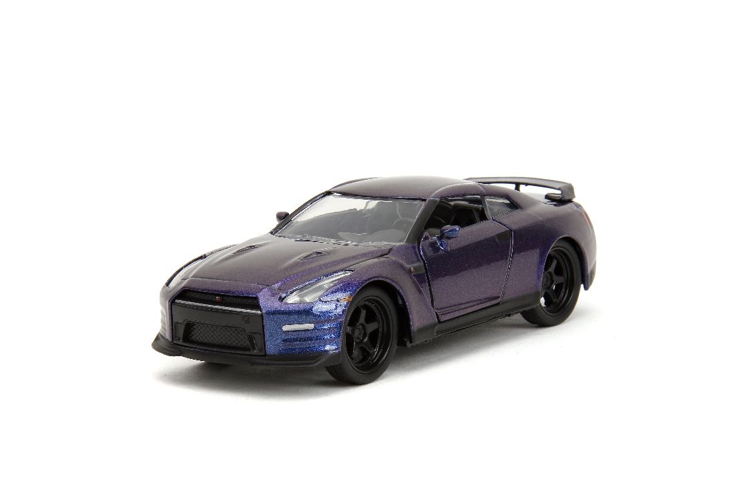 Jada 1/32 "Pink Slips" 2009 Nissan GT-R (R35) - Metallic Purple - Click Image to Close