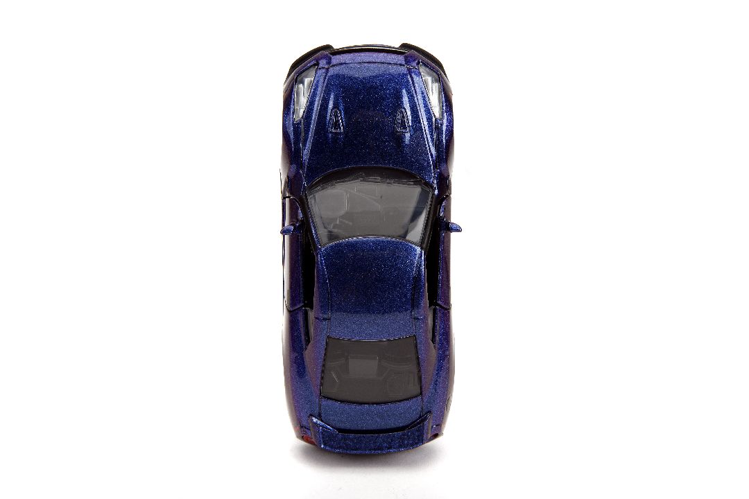 Jada 1/32 "Pink Slips" 2009 Nissan GT-R (R35) - Metallic Purple - Click Image to Close