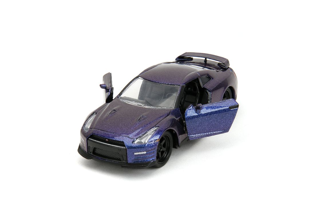 Jada 1/32 "Pink Slips" 2009 Nissan GT-R (R35) - Metallic Purple - Click Image to Close