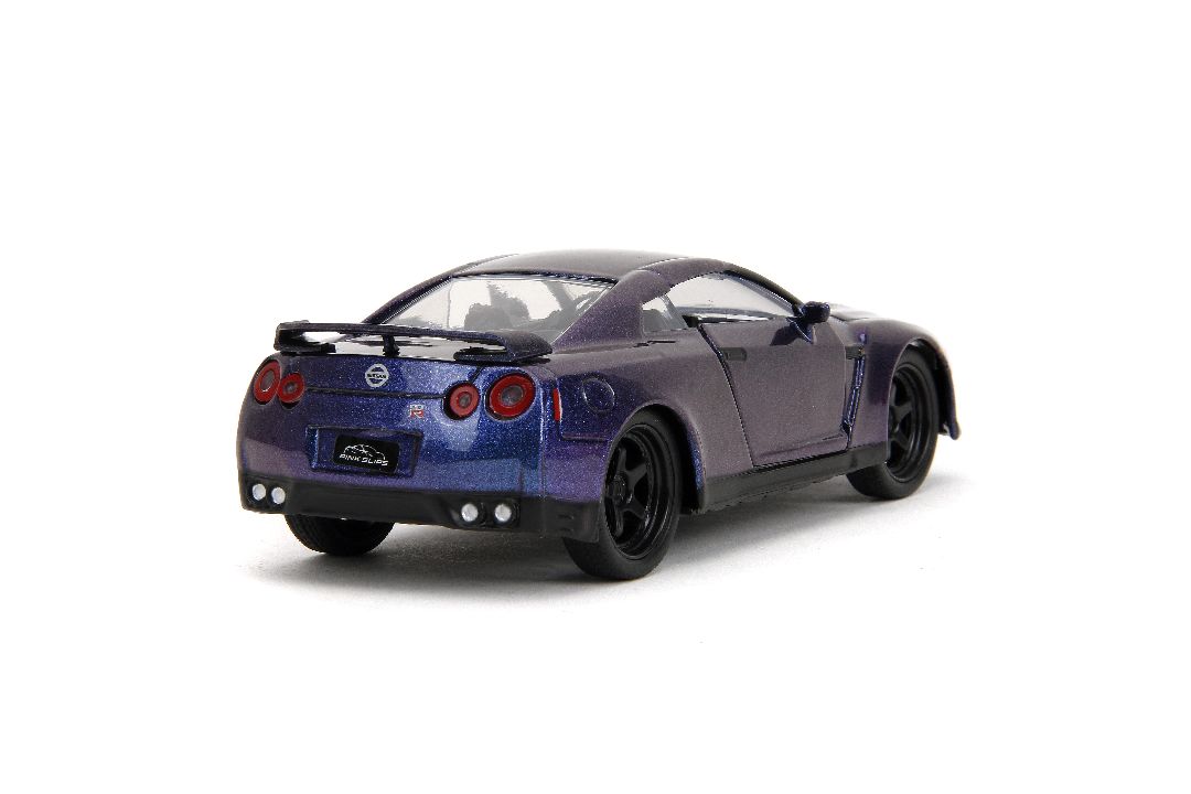 Jada 1/32 "Pink Slips" 2009 Nissan GT-R (R35) - Metallic Purple - Click Image to Close