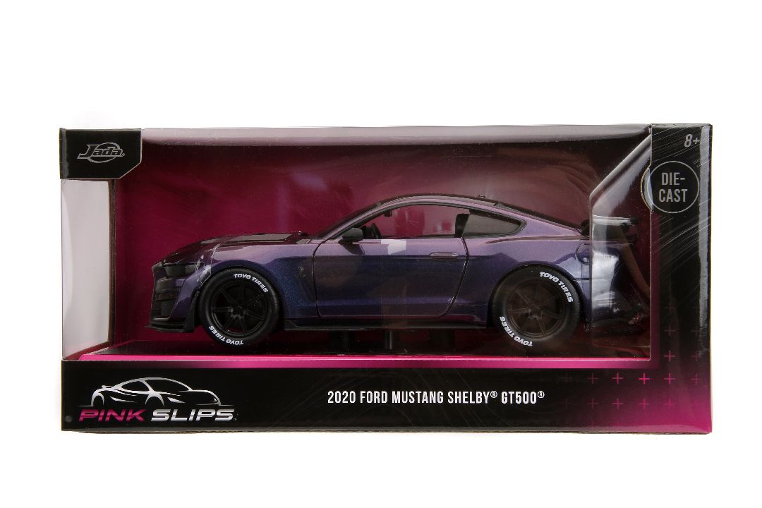 Jada 1/24 "Pink Slips" 2020 Ford Mustang Shelby GT500 - Purple