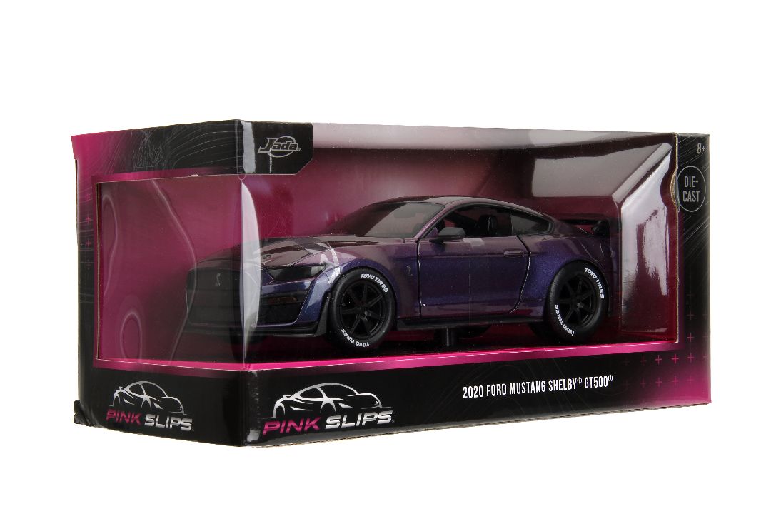 Jada 1/24 "Pink Slips" 2020 Ford Mustang Shelby GT500 - Purple