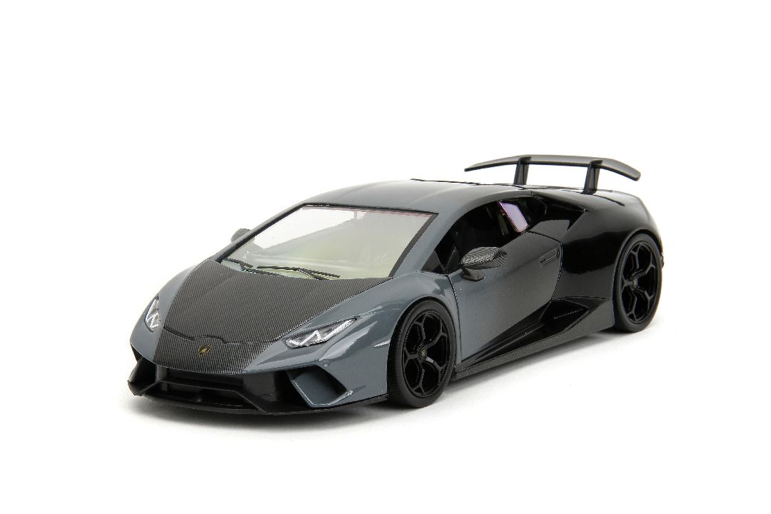 Jada 1/24 "Pink Slips" Lamborghini Huracan Performante -Gray/Blk