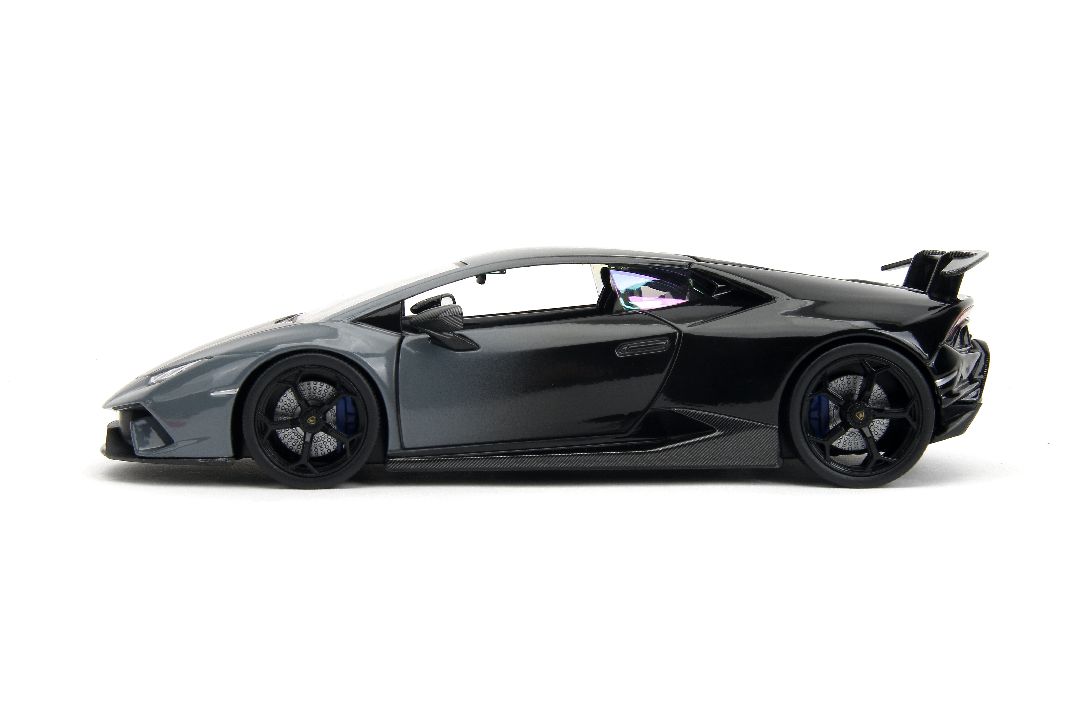 Jada 1/24 "Pink Slips" Lamborghini Huracan Performante -Gray/Blk - Click Image to Close