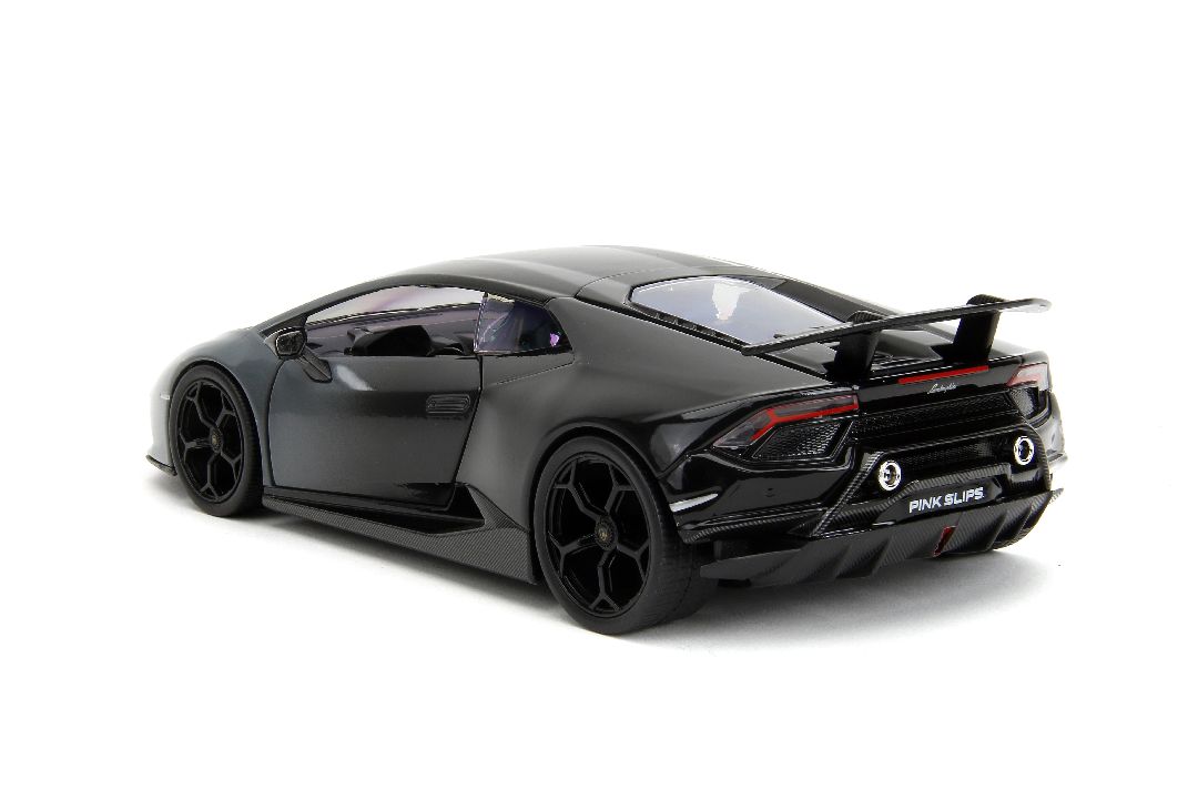 Jada 1/24 "Pink Slips" Lamborghini Huracan Performante -Gray/Blk - Click Image to Close