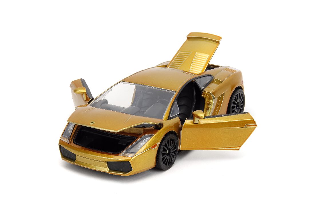 Jada 1/24 Fast X Lamborghini Gallardo - Candy Gold - Click Image to Close