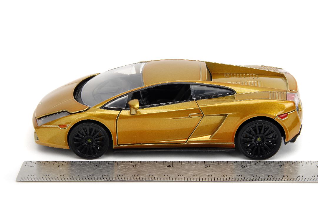 Jada 1/24 Fast X Lamborghini Gallardo - Candy Gold - Click Image to Close