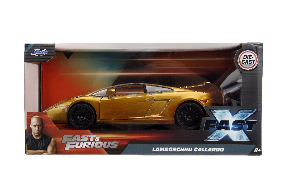 Jada 1/24 Fast X Lamborghini Gallardo - Candy Gold