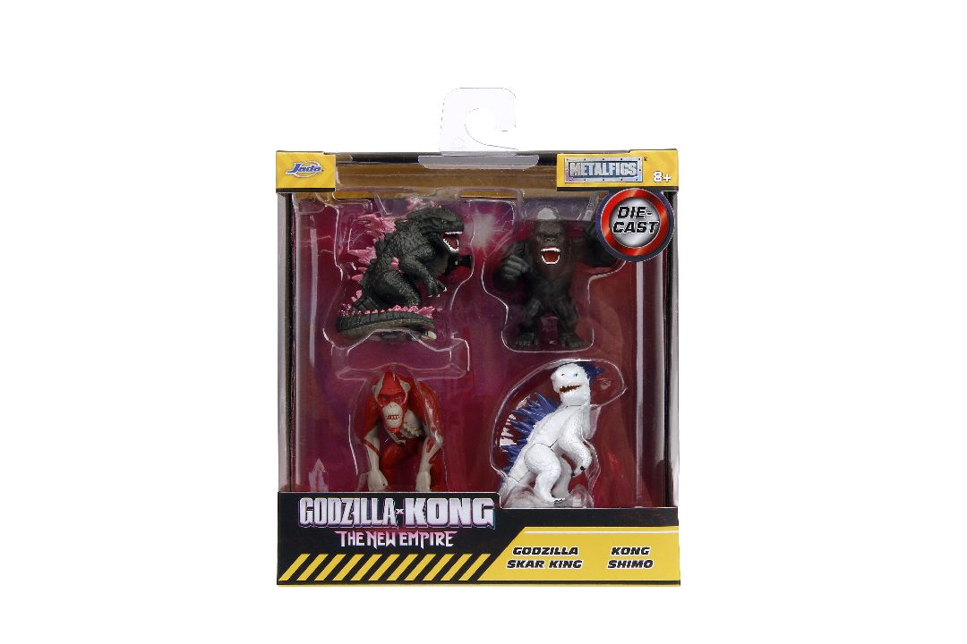 Godzilla x Kong: The New Empire MetalFigs 2.5 Mini Figure Four-Pack