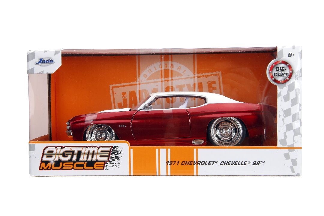 Jada 1/24 "BIGTIME Muscle" 1971 Chevy Chevelle SS - Click Image to Close