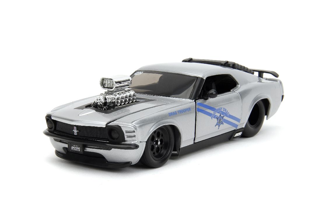 Jada 1/24 "BIGTIME Muscle" 1970 Ford Mustang Boss 429 -Candy Slv