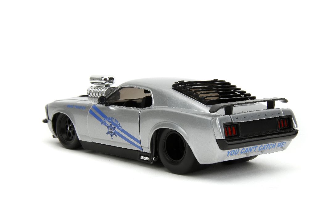 Jada 1/24 "BIGTIME Muscle" 1970 Ford Mustang Boss 429 -Candy Slv - Click Image to Close