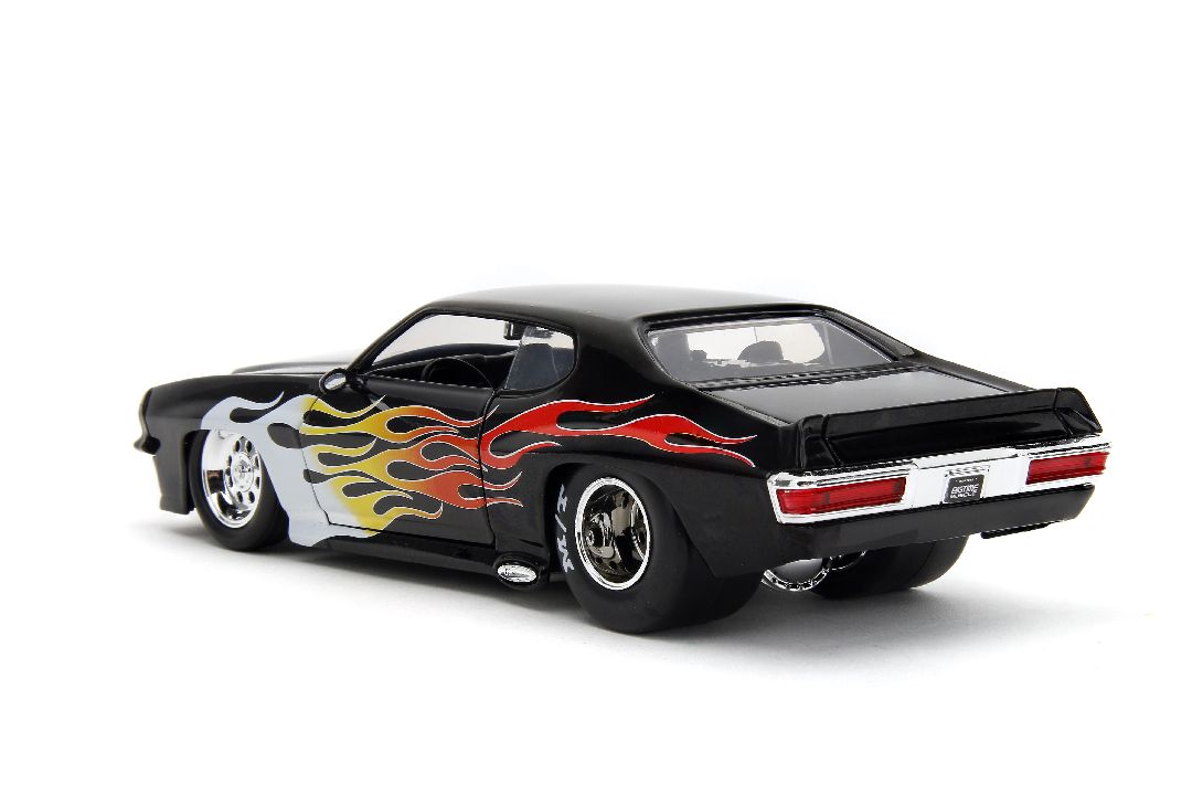 Jada 1/24 "BIGTIME Muscle" 1971 Pontiac GTO Judge - Glossy Black