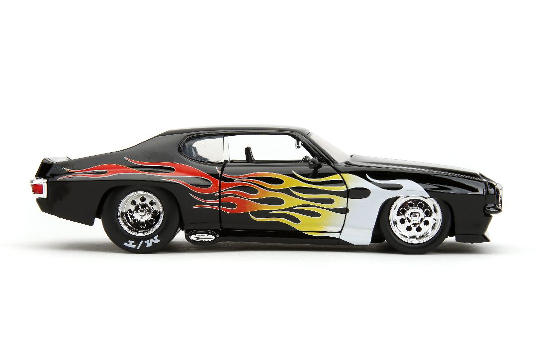 Jada 1/24 "BIGTIME Muscle" 1971 Pontiac GTO Judge - Glossy Black