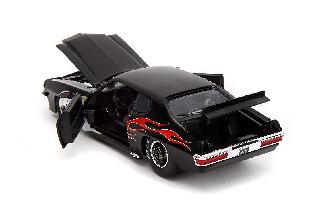 Jada 1/24 "BIGTIME Muscle" 1971 Pontiac GTO Judge - Glossy Black