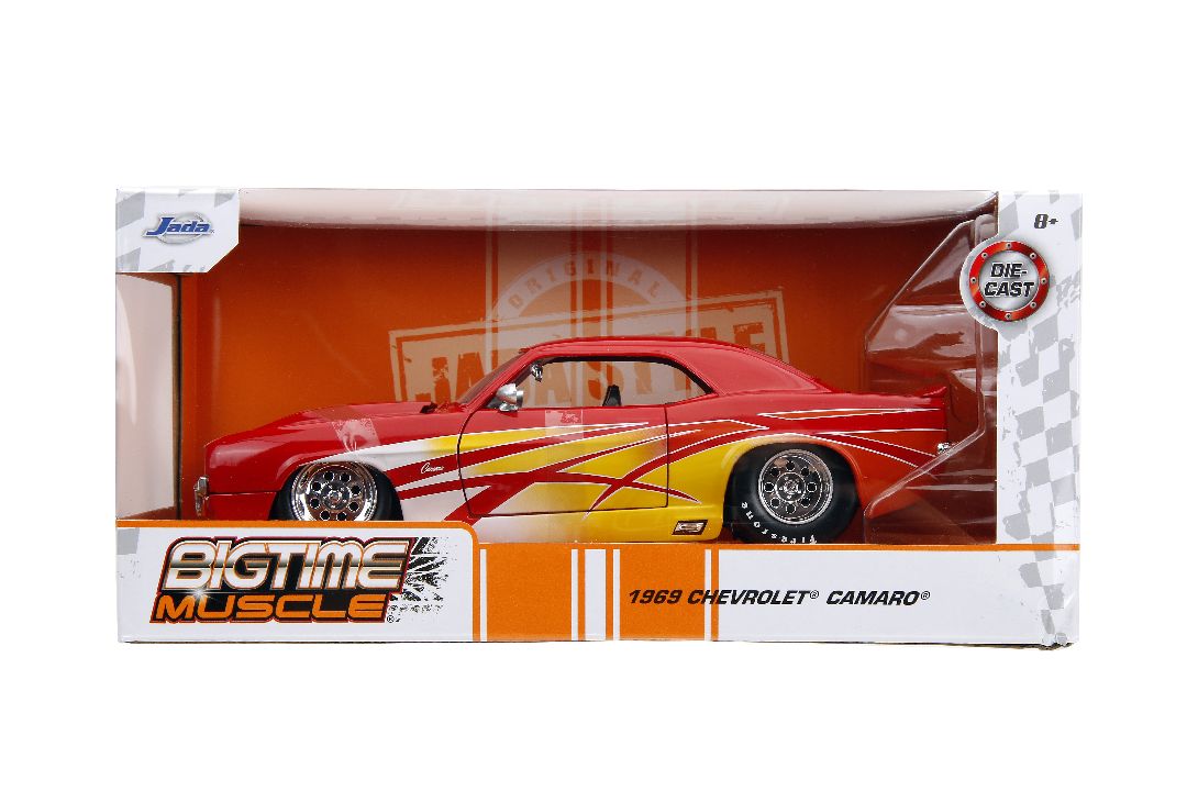 Jada 1/24 "BIGTIME Muscle" - 1969 Chevy Camaro - Click Image to Close