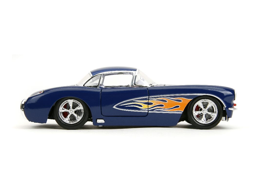 Jada 1/24 "BIGTIME Muscle" - 1957 Chevy Corvette - Click Image to Close