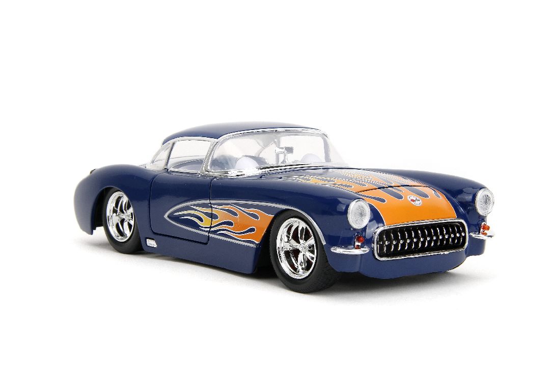Jada 1/24 "BIGTIME Muscle" - 1957 Chevy Corvette - Click Image to Close