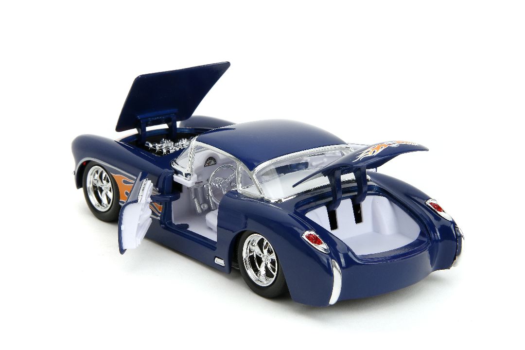 Jada 1/24 "BIGTIME Muscle" - 1957 Chevy Corvette - Click Image to Close