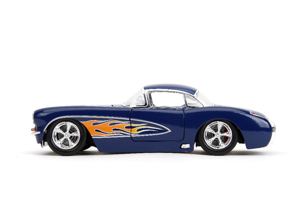 Jada 1/24 "BIGTIME Muscle" - 1957 Chevy Corvette - Click Image to Close