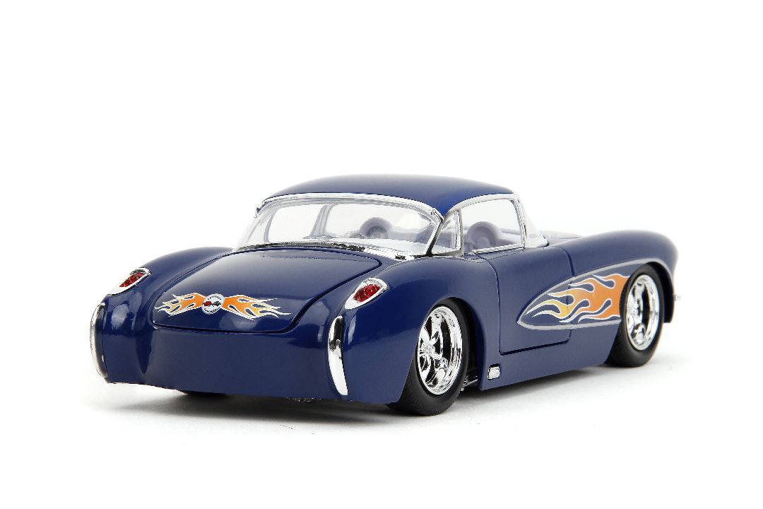 Jada 1/24 "BIGTIME Muscle" - 1957 Chevy Corvette - Click Image to Close