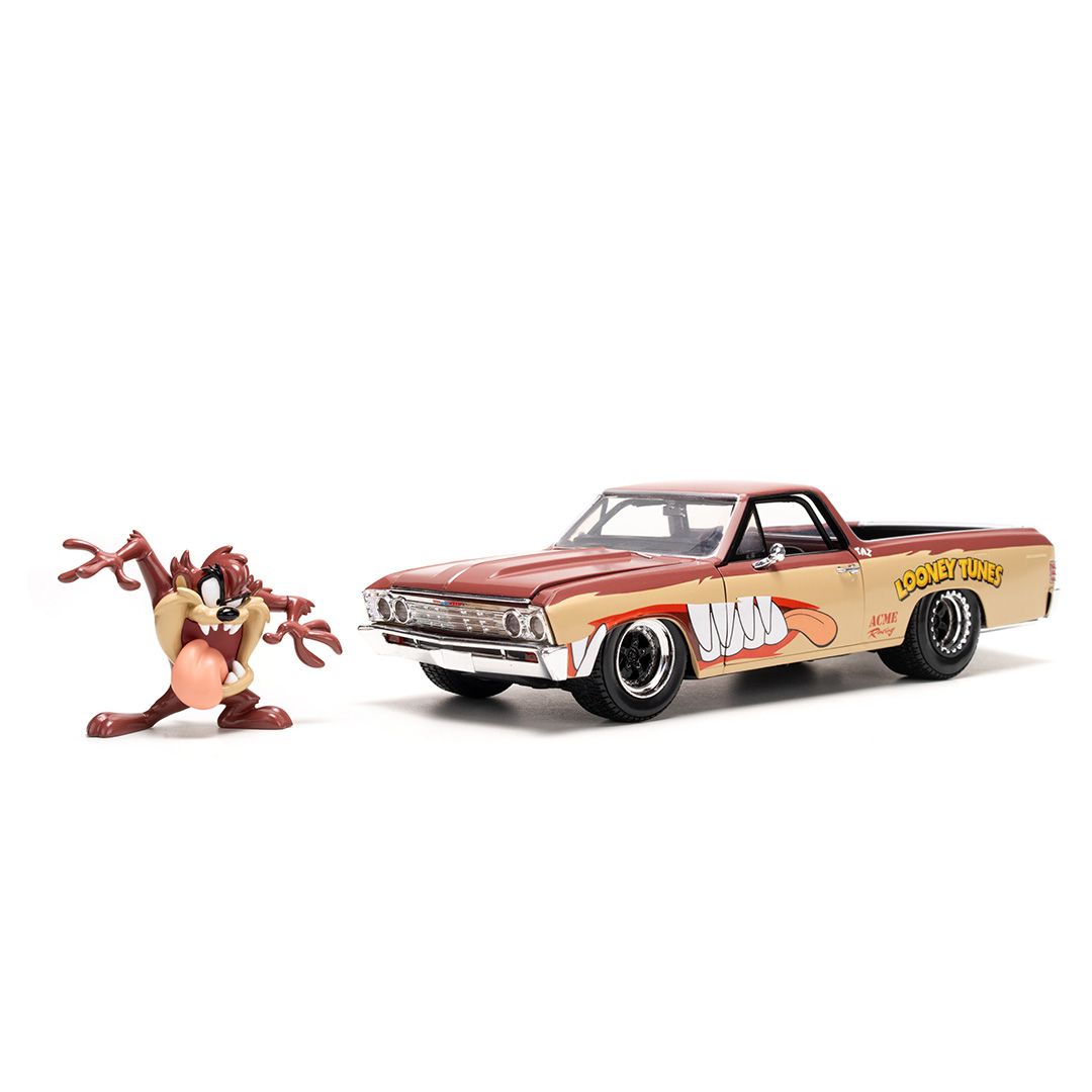 Jada 1/24 1967 Chevy El Camino w/ Tasmanian Devil