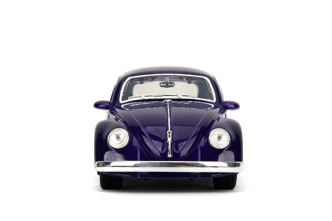 Jada 1/24 "Hollywood Rides" 1959 VW Beetle w/ Wednesday Addams