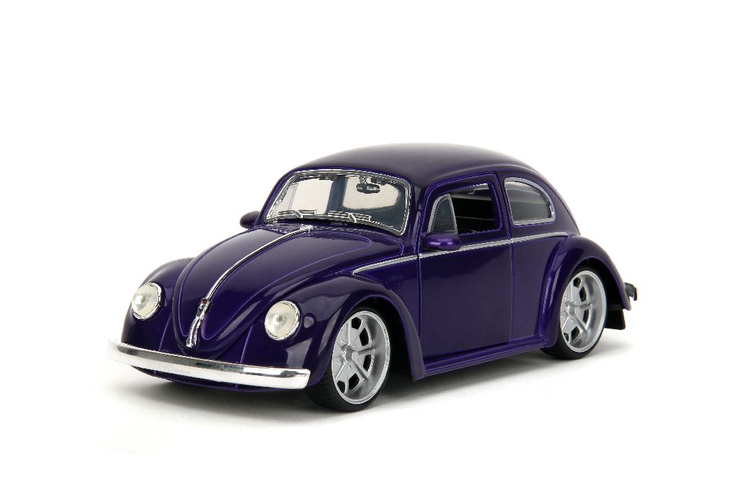 Jada 1/24 "Hollywood Rides" 1959 VW Beetle w/ Wednesday Addams