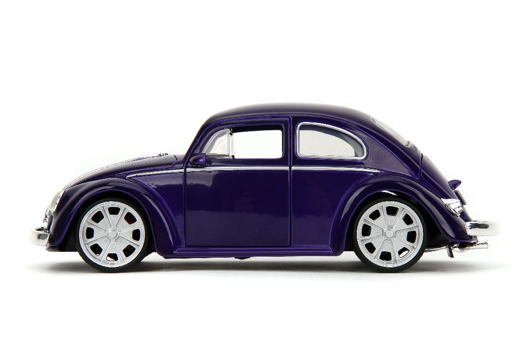 Jada 1/24 "Hollywood Rides" 1959 VW Beetle w/ Wednesday Addams