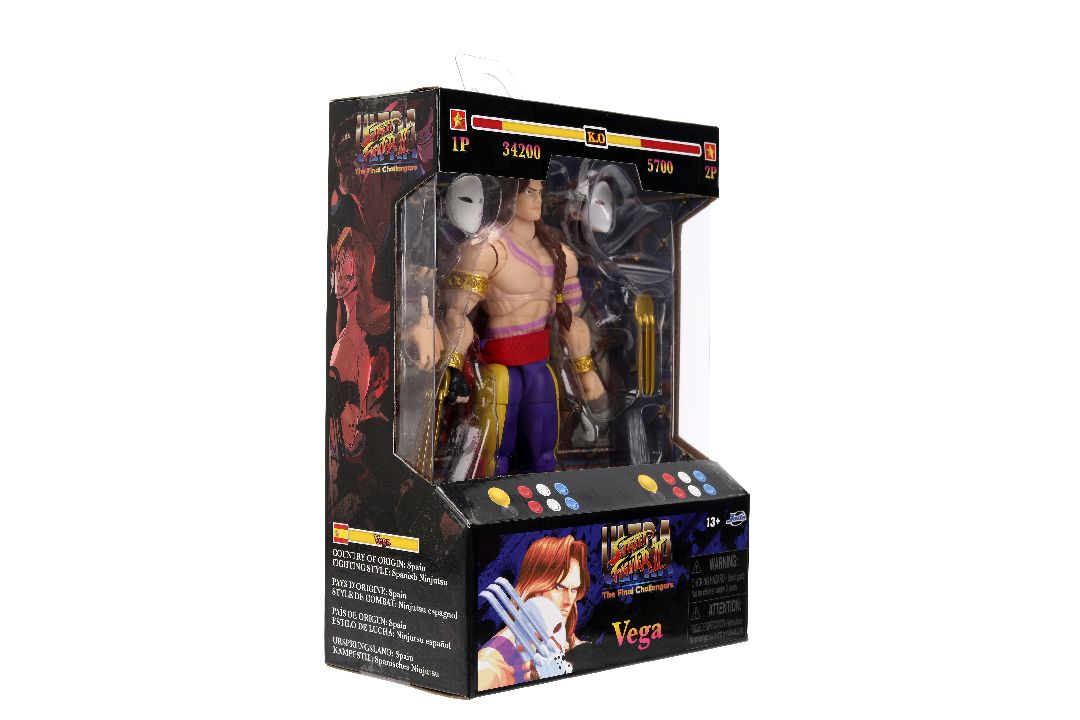 Jada 1/12 Action Figure - Street Fighter - Vega