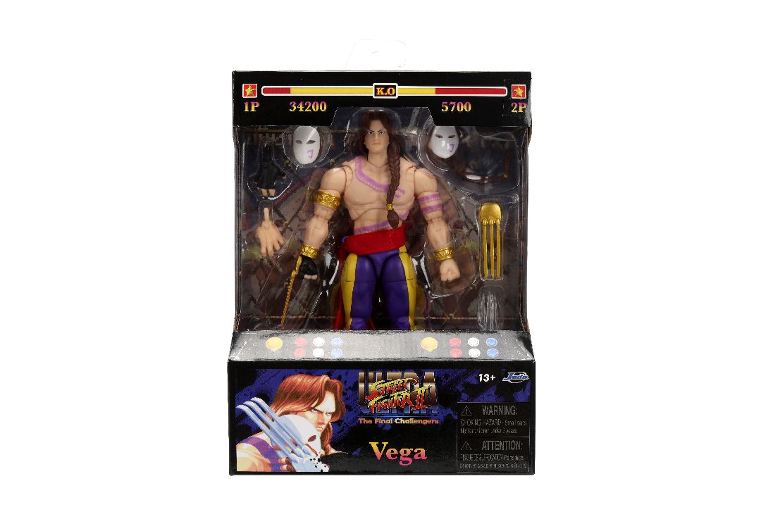 Jada 1/12 Action Figure - Street Fighter - Vega